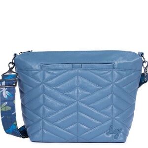 Lug Flare XL Vegan Leather in Slate Blue
